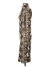 Leith Animal Print Brown Cocktail Dress Size S - photo 5