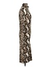 Leith Animal Print Brown Cocktail Dress Size S - photo 4