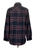 Athleta Plaid Burgundy Long Sleeve Button-Down Shirt Size S - photo 2