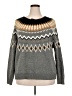Crown & Ivy Chevron-herringbone Gray Pullover Sweater Size 2X - photo 1