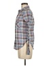 Mudd Plaid Gray Long Sleeve Button-Down Shirt Size M - photo 5