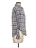Mudd Plaid Gray Long Sleeve Button-Down Shirt Size M - photo 4