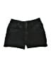 Wallflower Solid Black Denim Shorts Size 7 - photo 1
