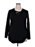 Sheilay Black Long Sleeve Top Size XXL - photo 1