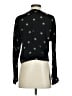 Rails 100% Rayon Stars Black Long Sleeve Blouse Size XS - photo 2