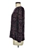Foxcroft 100% Rayon Paisley Purple Long Sleeve Blouse Size 6 - photo 5
