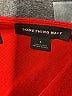 Something Navy Solid Red Casual Dress Size S - photo 6