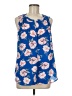 Daniel Rainn 100% Polyester Blue Sleeveless Blouse Size M - photo 1