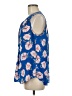 Daniel Rainn 100% Polyester Blue Sleeveless Blouse Size M - photo 5