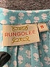 Rungolee 100% Cotton Polka Dots Blue 3/4 Sleeve Blouse Size S - photo 6