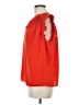 On 34th 100% Polyester Orange Sleeveless Blouse Size M - photo 5