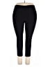 Eliane Rose Solid Black Active Pants Size 18W - photo 1