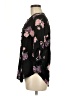 Torrid 100% Rayon Floral Black 3/4 Sleeve Blouse Size Med Plus (00) - photo 5