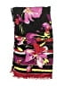 Collection 18 100% Rayon Floral Black Scarf One size - photo 2