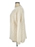 Ann Taylor Metallic Ivory Pullover Sweater Size XL - photo 5