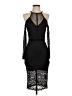 Express 100% Polyester Black Cocktail Dress Size 00 - photo 1
