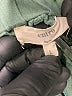 Entro Solid Green Shorts Size L - photo 3