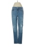 Seven7 Hearts Blue Jeans Size 4 - photo 1