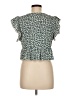 Shein Green Sleeveless Blouse Size 6 - photo 2