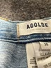 AGOLDE 100% Cotton Hearts Blue Jeans Size 30 waist - photo 6