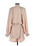 Assorted Brands 100% Polyester Solid Tan Romper Size S - photo 2