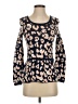 Moth Animal Print Brown Pullover Sweater Size XS - photo 1