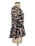 Moth Animal Print Brown Pullover Sweater Size XS - photo 4
