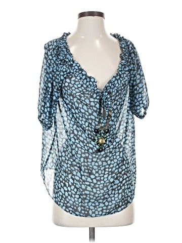 Moda International Short Sleeve Blouse (view 1)
