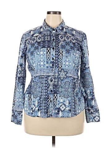 Van Heusen Long Sleeve Button-Down Shirt (view 1)