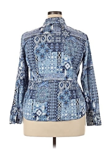 Van Heusen Long Sleeve Button-Down Shirt (view 2)