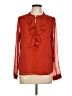 Tommy Hilfiger Red Long Sleeve Blouse Size L - photo 1