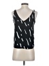 Ann Taylor LOFT Black Sleeveless Blouse Size XXS - photo 2