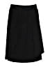 Unbranded Solid Black Casual Skirt Size 1X - photo 2