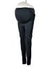 Blanqi Black Blue Active Pants Size Med Maternity - photo 1