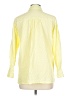 Unbranded Yellow Long Sleeve Button-Down Shirt Size L - photo 2