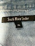 South Moon Under 100% Tencel Blue Long Sleeve Button-Down Shirt Size XS - photo 7
