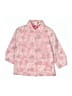 H&M 100% Nylon Floral Pink Raincoat Size 3 - 4 - photo 1