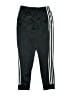 Adidas 100% Polyester Black Gray Track Pants Size 18 - 20 - photo 2