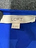 Ann Taylor LOFT 100% Polyester Blue Long Sleeve Blouse Size XS - photo 7