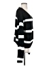Unbranded 100% Acrylic Stripes Black Pullover Sweater Size S - photo 4