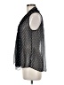Fossil 100% Polyester Black Sleeveless Blouse Size M - photo 5