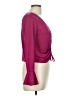 Primark Burgundy Long Sleeve Blouse Size 8 - photo 4