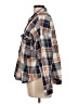 By Together 100% Cotton Plaid Blue Long Sleeve Button-Down Shirt Size L - photo 5