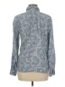 Talbots Outlet Paisley Blue Long Sleeve Blouse Size M - photo 2