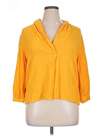 Treasure & Bond 3/4 Sleeve Button-Down Shirt (view 1)