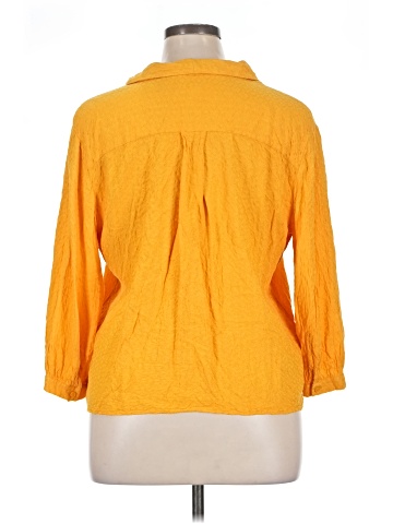 Treasure & Bond 3/4 Sleeve Button-Down Shirt (view 2)