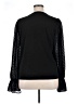 CeCe Black Long Sleeve Blouse Size XL - photo 2