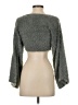 Love J 100% Polyester Green Cardigan Size S - photo 2