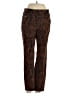 PREMISE Animal Print Brown Casual Pants Size XS - photo 1