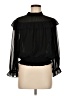 Ann Taylor 100% Polyester Black 3/4 Sleeve Blouse Size M - photo 1